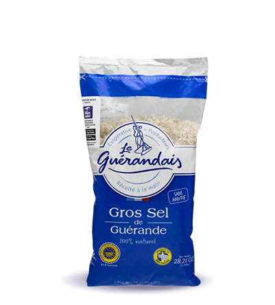 LE GUERANDAIS - GROS SEL MARIN DE GUERANDE Sachet de 800g