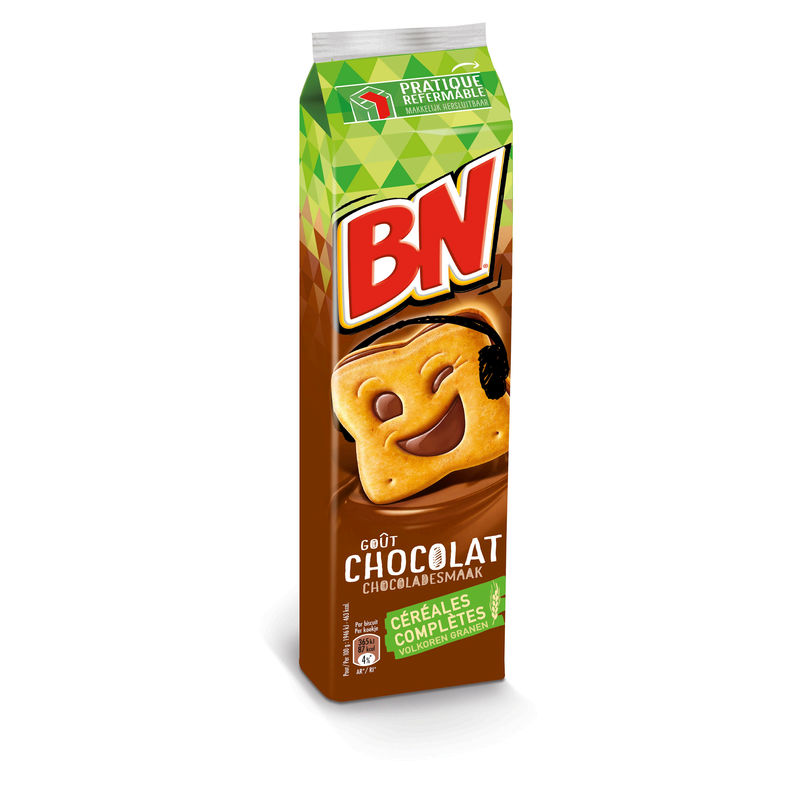 BN - BISCUITS CEREALES GOÛT CHOCOLAT 285g