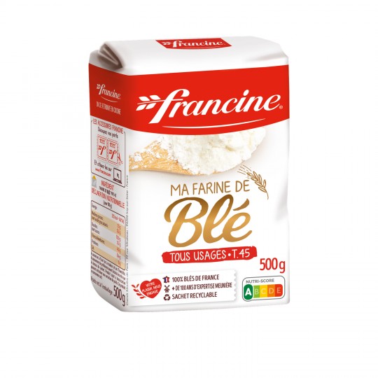 FRANCINE - FARINE DE BLE TOUS USAGES 500g