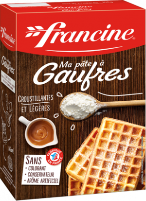 FRANCINE - MA PATE A GAUFRES Paquet de 350g