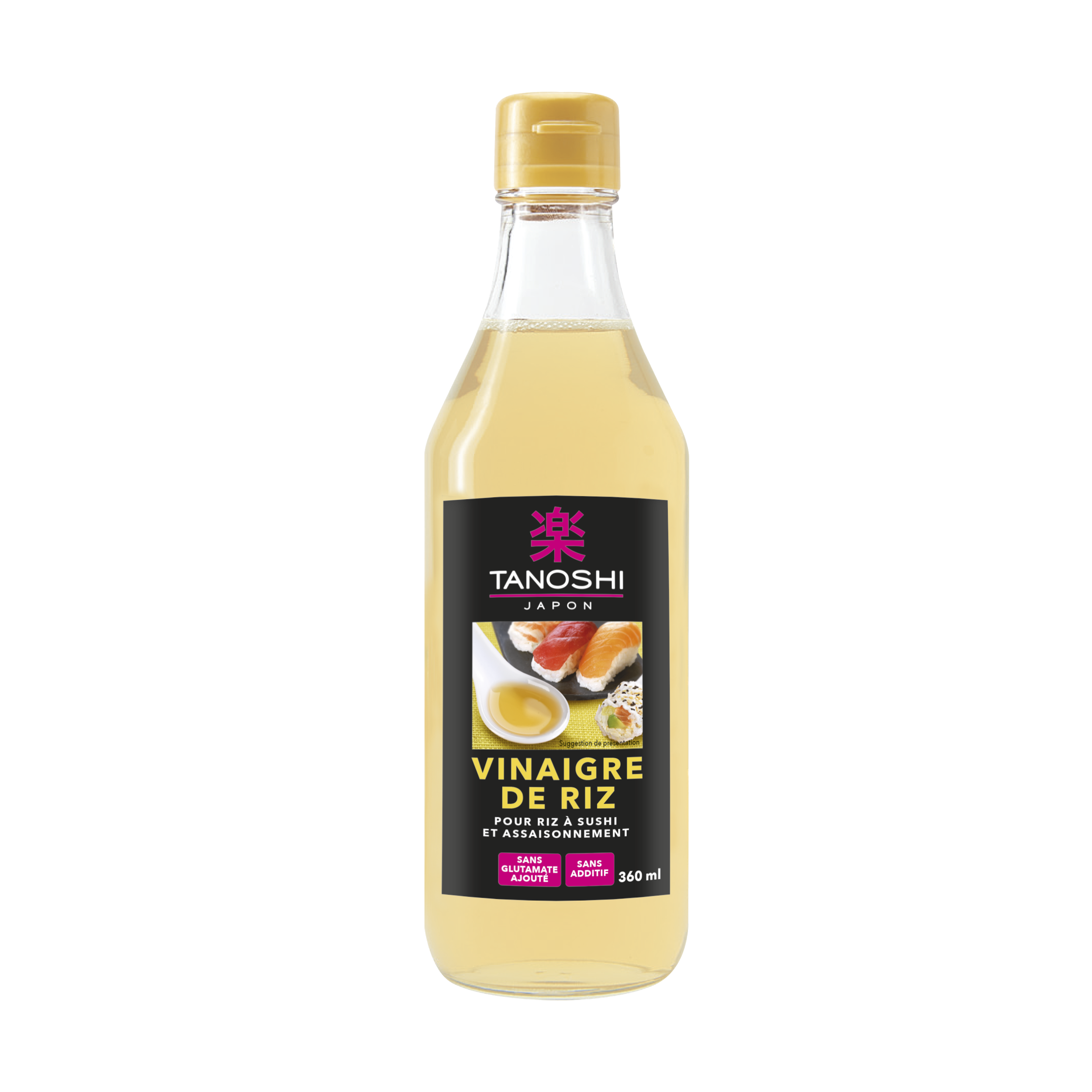 TANOSHI - VINAIGRE DE RIZ Bouteille de 150ml