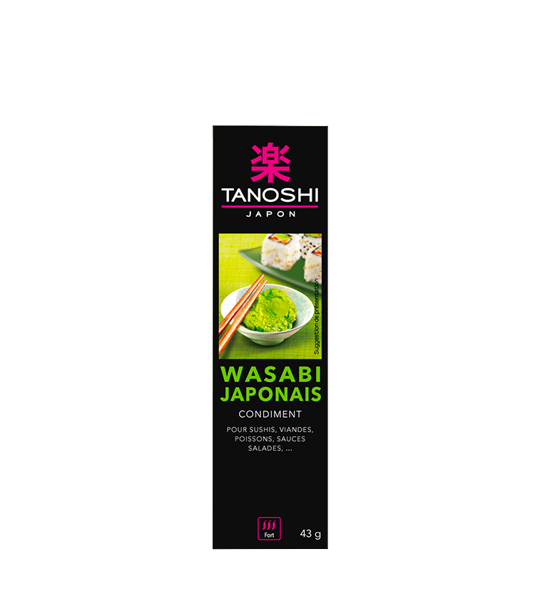 TANOSHI - WASABI JAPONAIS Tube de 43g