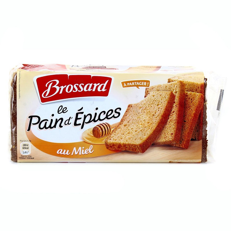 BROSSARD - PAIN D\'EPICES AU MIEL 350g