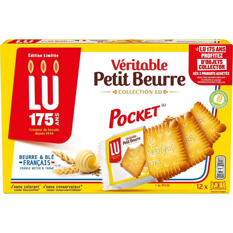 LU - VERITABLE PETIT BEURRE POCKET 300g
