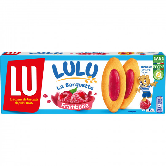 LU - BARQUETTES FRAMBOISE LULU 120g