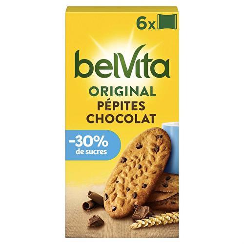 LU - BISCUITS CEREALES AUX PEPITES DE CHOCOLAT BELVITA 300g