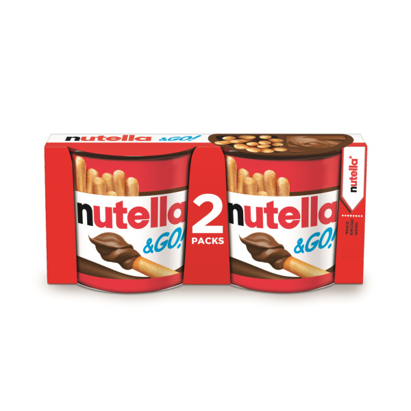 FERRERO - PATE A TARTINER ET BATONNETS CEREALIERS NUTELLA & GO 2 x 52g