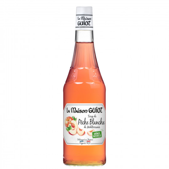 MAISON GUIOT - SIROP DE PECHE BLANCHE Bouteille de 70cl