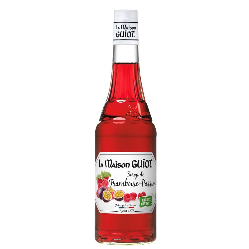 MAISON GUIOT - SIROP DE FRAMBOISE FRUIT DE LA PASSION Bouteille de 70cl