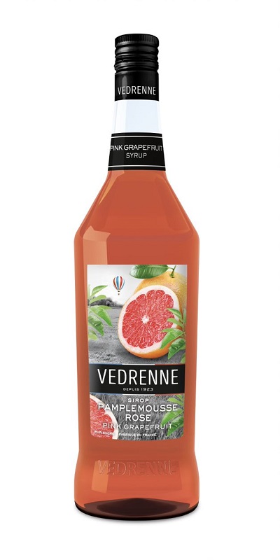 VEDRENNE - SIROP DE PAMPLEMOUSSE ROSE Bouteille de 100cl