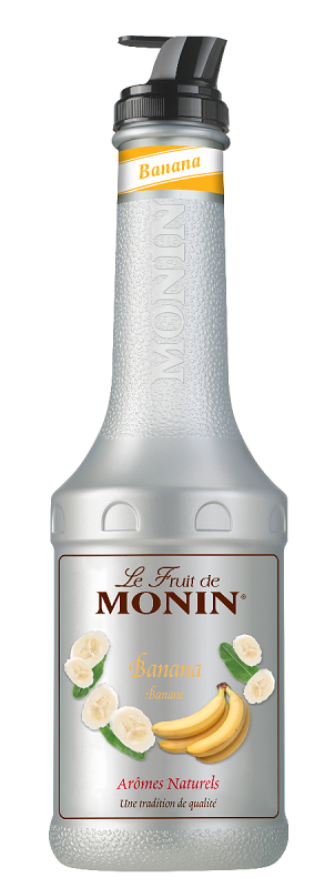MONIN - PUREE DE BANANE POUR SMOOTHIES Bouteille de 100cl