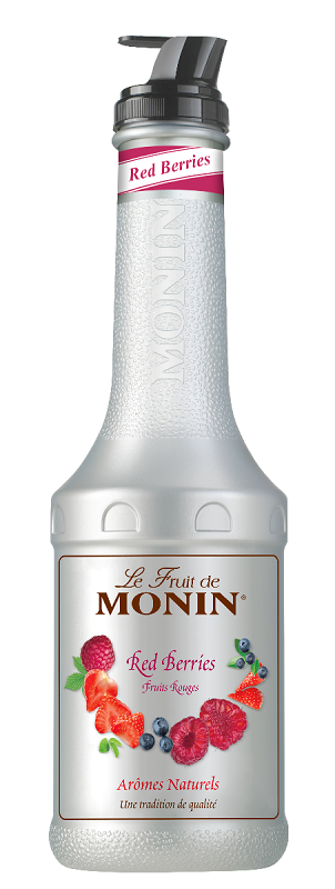MONIN - PUREE DE FRUITS ROUGES POUR SMOOTHIES Bouteille de 100cl