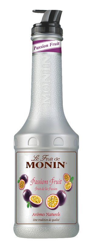 MONIN - PUREE DE FRUIT DE LA PASSION POUR SMOOTHIES Bouteille de 100cl