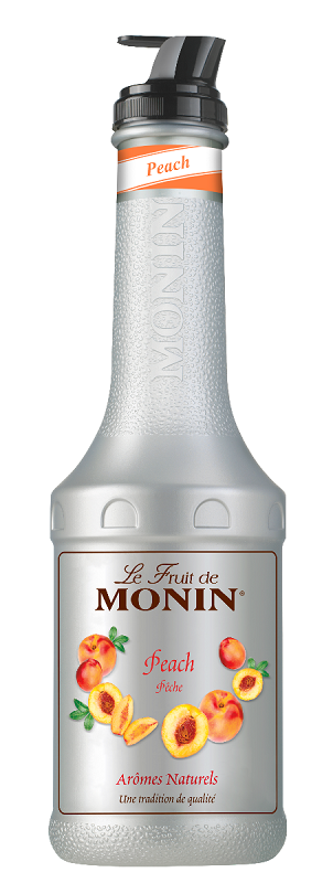 MONIN - PUREE DE PECHE POUR SMOOTHIES Bouteille de 100cl