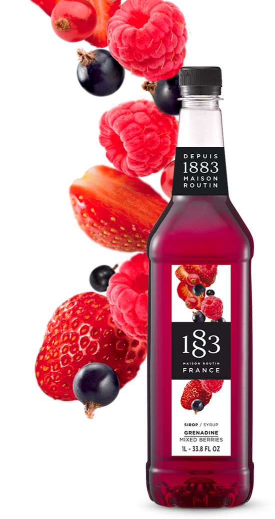 1883 ROUTIN - SIROP DE GRENADINE Bouteille de 100cl