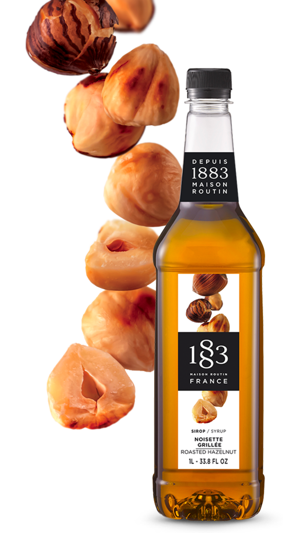 1883 ROUTIN - SIROP DE NOISETTE GRILLEE Bouteille de 100cl