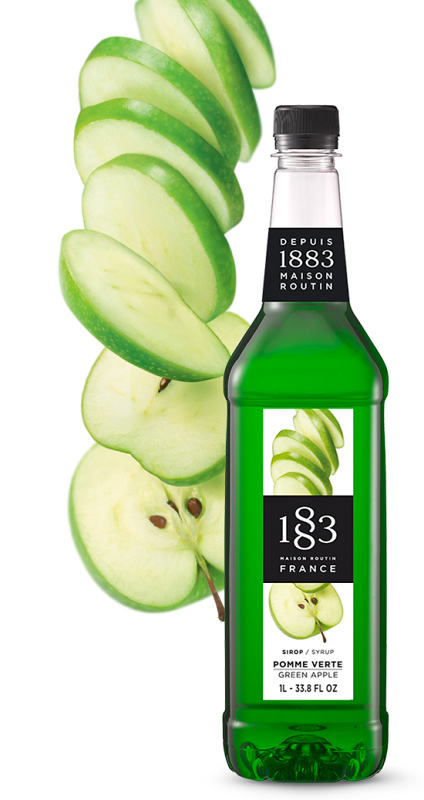 1883 ROUTIN - SIROP DE POMME VERTE Bouteille de 100cl
