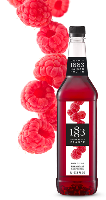 1883 ROUTIN - SIROP DE FRAMBOISE Bouteille de 100cl