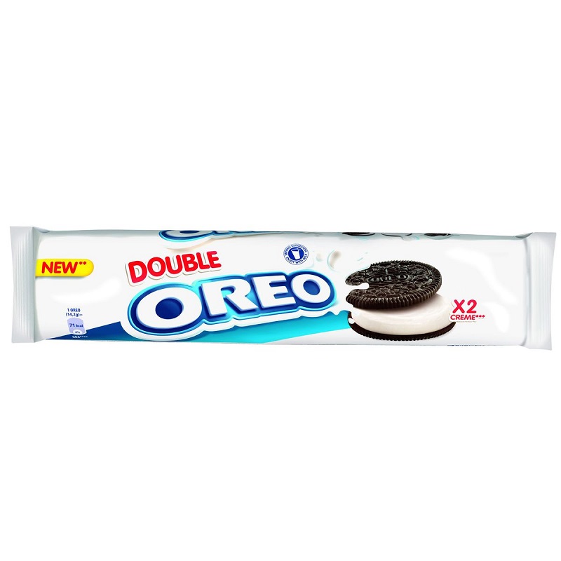 OREO - DOUBLE BISCUITS CACAO FOURRES VANILLE ORIGINAL 157g