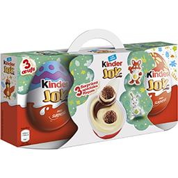 FERRERO - OEUFS CHOCOLATES JOY KINDER SURPRISE Boite de 3
