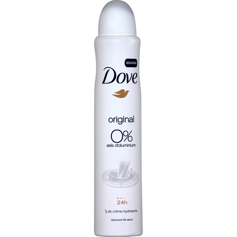 DOVE - DEODORANT SANS ALCOOL Atomiseur de 200ml
