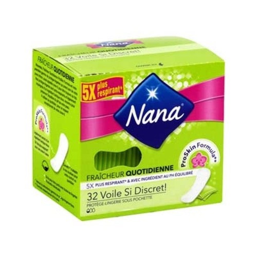 NANA - PROTEGE-LINGERIE VOILE SI DISCRET FRAICHEUR QUOTIDIENNE Boite de 32