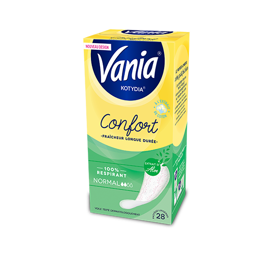 VANIA - PROTEGE-SLIPS CONFORT + NORMAL ALOE VERA KOTYDIA Boite de 28