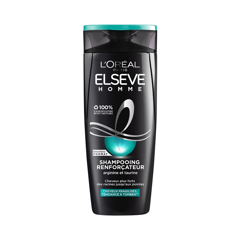 ELSEVE - SHAMPOING HOMME ARGININE RESIST X3 RENFORÇATEUR Flacon de 350ml