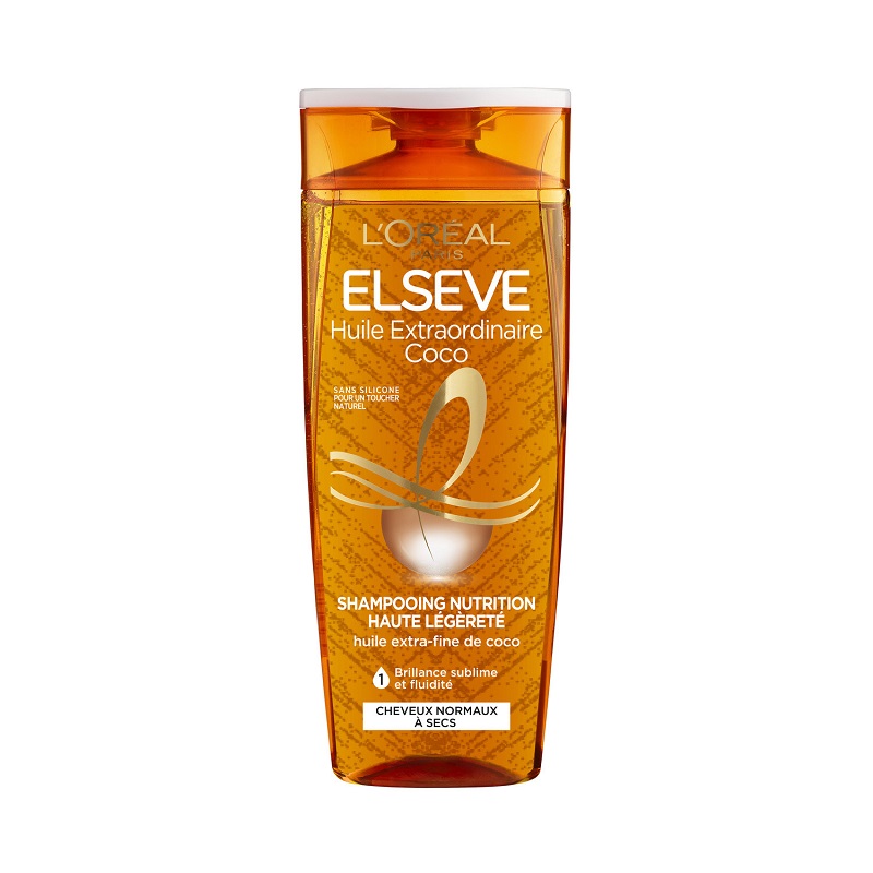 ELSEVE - SHAMPOING HUILE EXTRAORDINAIRE Flacon de 300ml