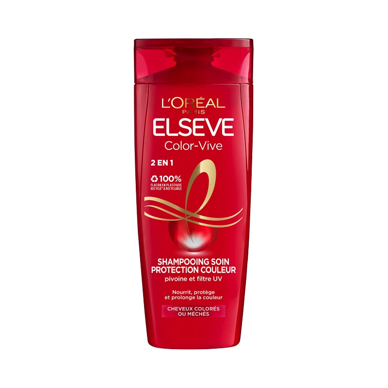 ELSEVE - SHAMPOING 2 EN 1 COLOR VIVE Flacon de 300ml