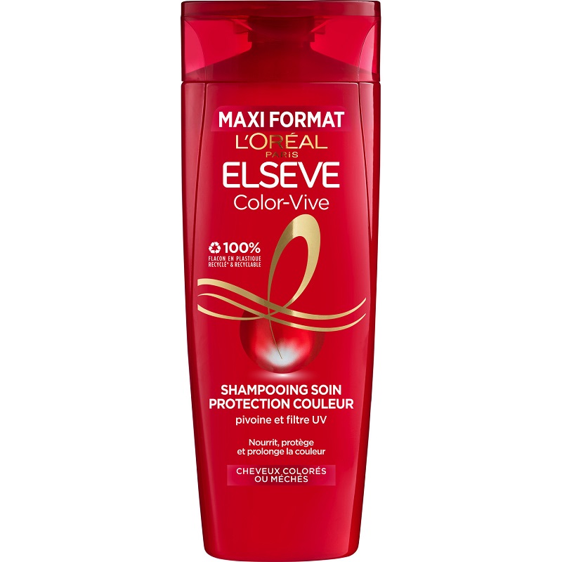 ELSEVE - SHAMPOING COLOR VIVE Flacon de 500ml