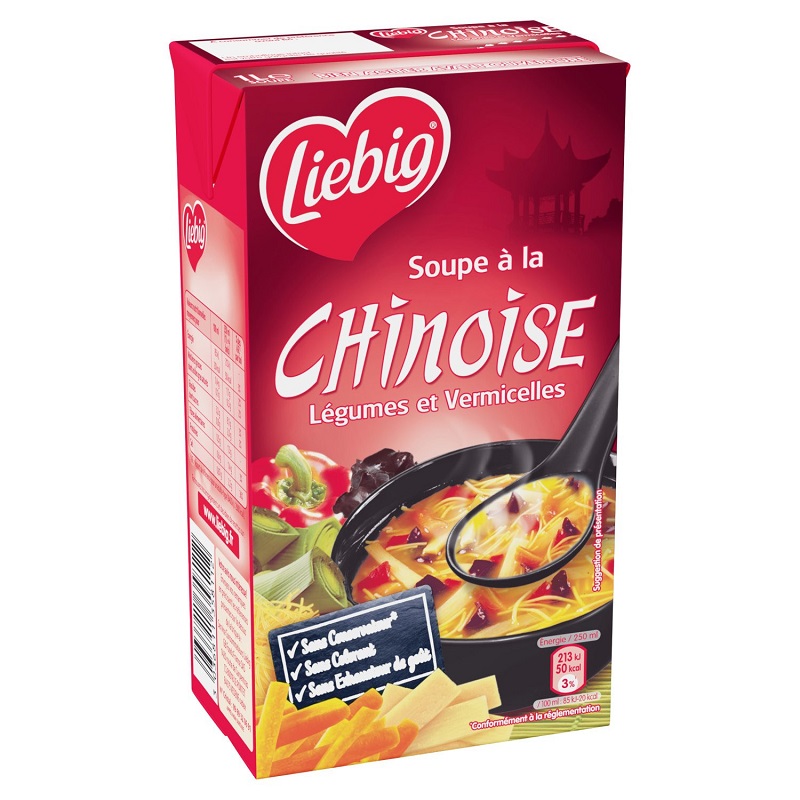 LIEBIG - SOUPE A LA CHINOISE Brique de 1L