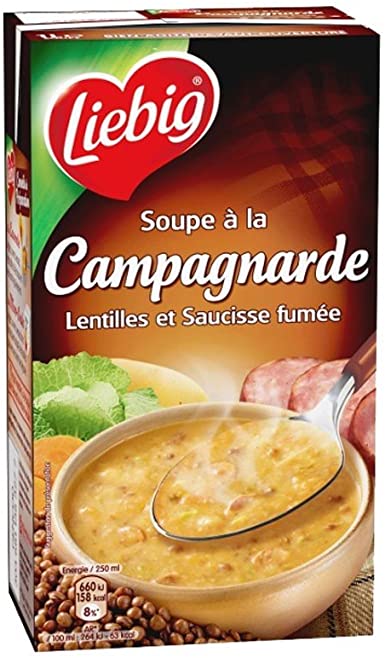 LIEBIG - SOUPE A LA CAMPAGNARDE Brique de 1L