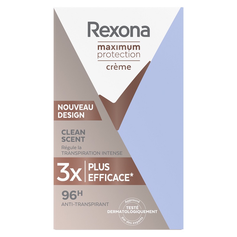REXONA - DEODORANT ANTI-TRANSPIRANT MAXIMUM PROTECTION 96H Roll-on de 45ml