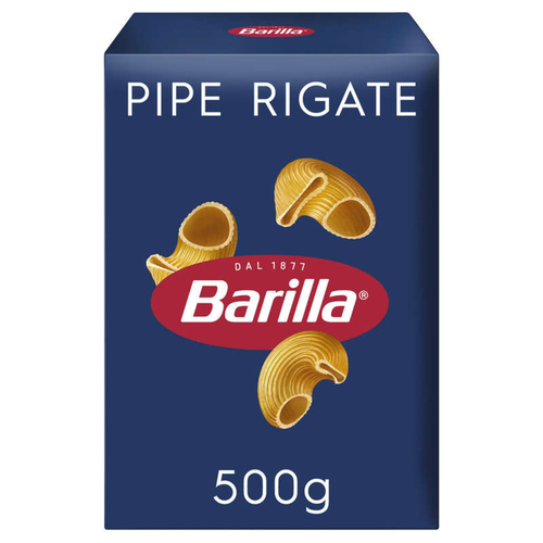 BARILLA - PIPE RIGATE N° 91 Boite de 500g