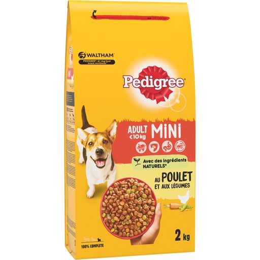PEDIGREE - CROQUETTES POUR CHIENS AU POULET SPECIAL PETITS CHIENS Paquet de 2kg