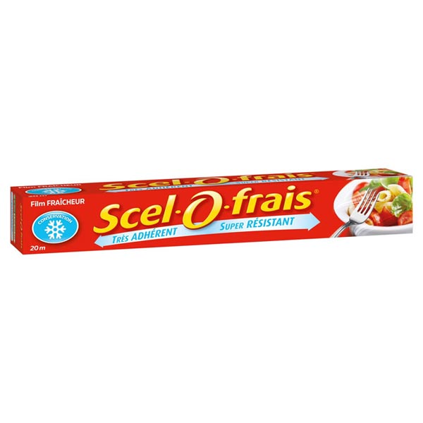 SCEL-O-FRAIS - FILM ALIMENTAIRE Rouleau de 20m