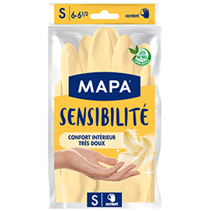 MAPA - GANTS LATEX SATINÉS TAILLE S