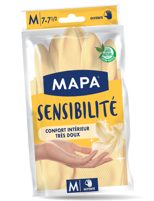 MAPA - GANTS LATEX SATINÉS TAILLE M