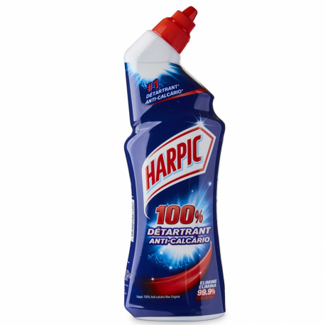 HARPIC - GEL WC 100% DETARTRANT Flacon de 750ml