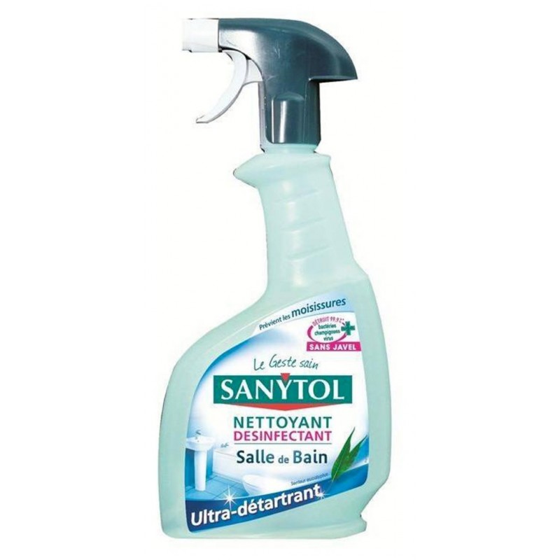 SANYTOL - NETTOYANT DESINFECTANT SALLE DE BAIN Spray de 500ml