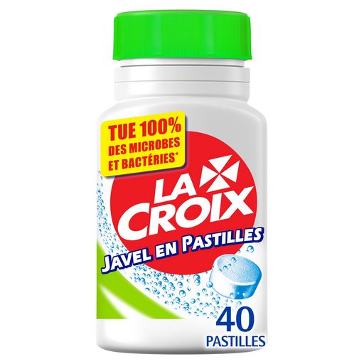 LA CROIX - PASTILLES DE JAVEL Boite de 40 pastilles