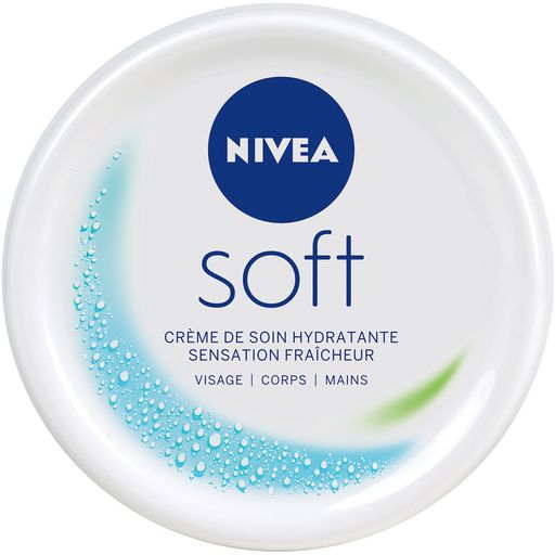 NIVEA - CREME HYDRATANTE VISAGE CORPS ET MAINS SOFT Pot de 200ml