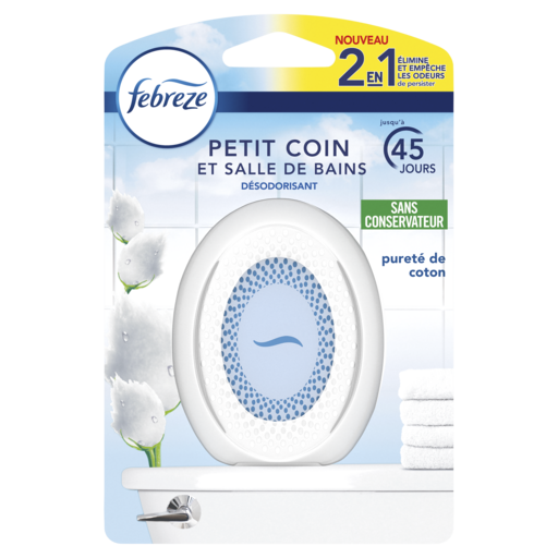 FEBREZE - DÉSODORISANT PETIT COIN PURETÉ DE COTON