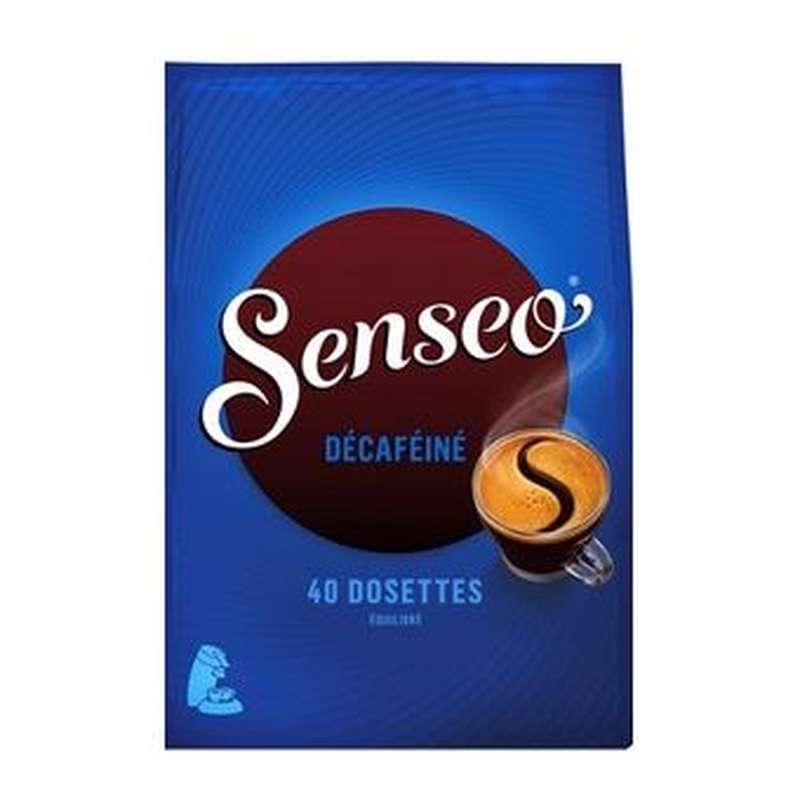 SENSEO - CAFE DOSETTES DECAFEINE 40 capsules