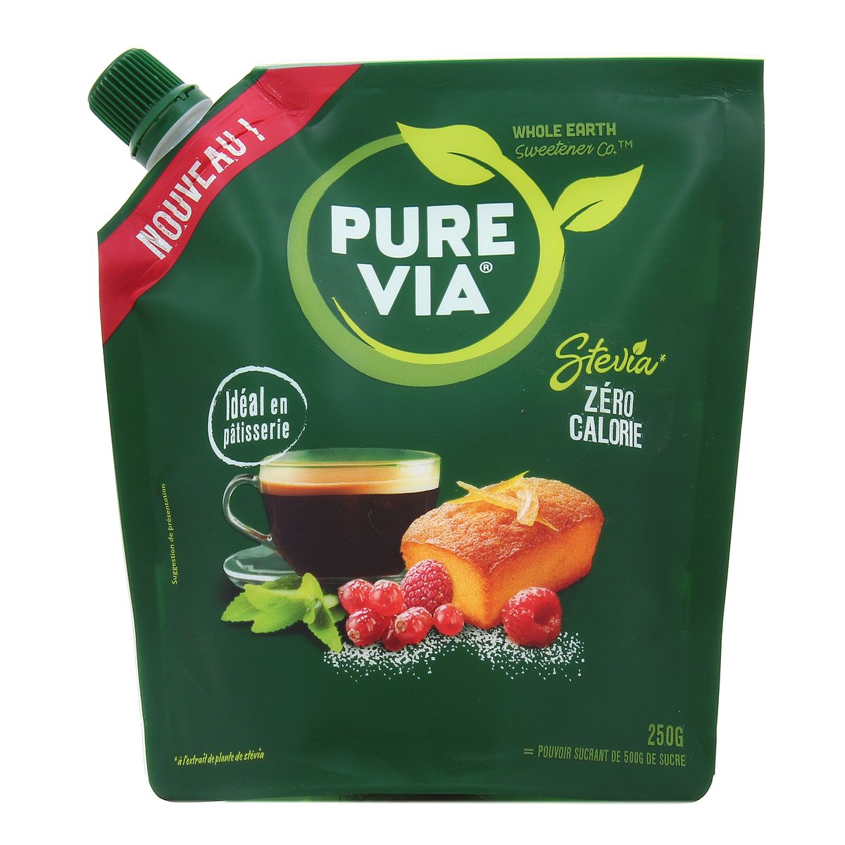 PURE VIA - EDULCORANT STEVIA EN POUDRE 250g