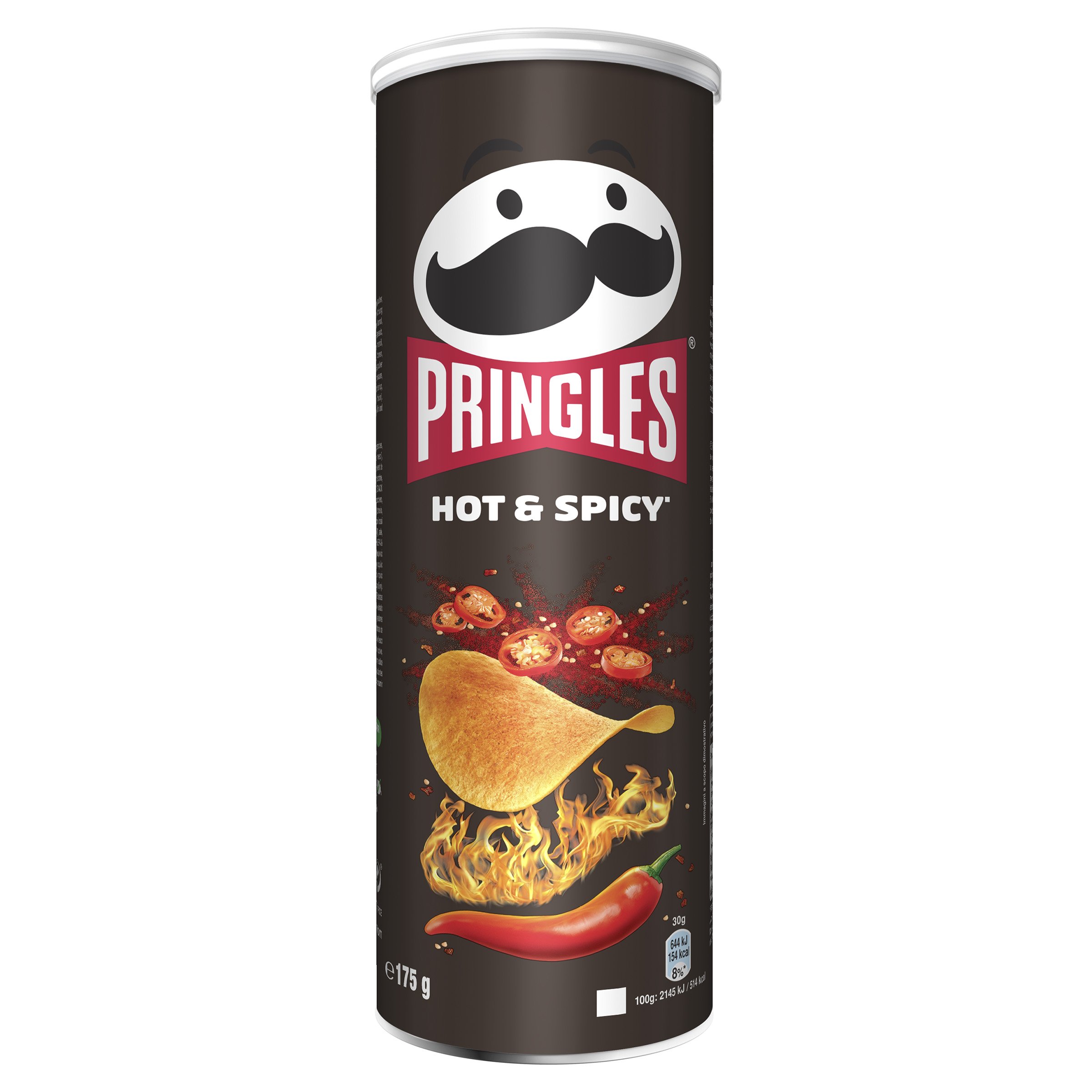 PRINGLES - TUILES APERITIF HOT AND SPICY Boite de 175g