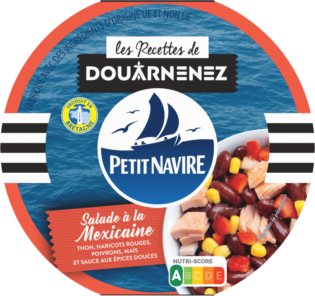 PETIT NAVIRE - SALADE A LA MEXICAINE Barquette de 220g