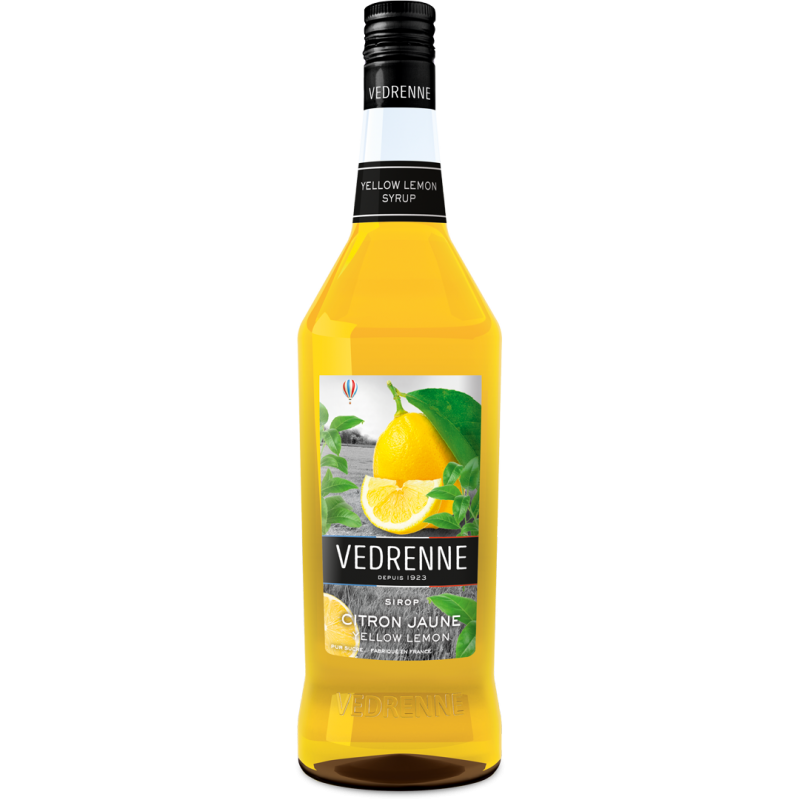 VEDRENNE - SIROP DE CITRON JAUNE Bouteille de 100cl