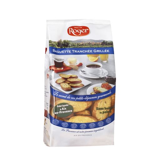 ROGER - BAGUETTE TRANCHEE GRILLEE Paquet de 200g